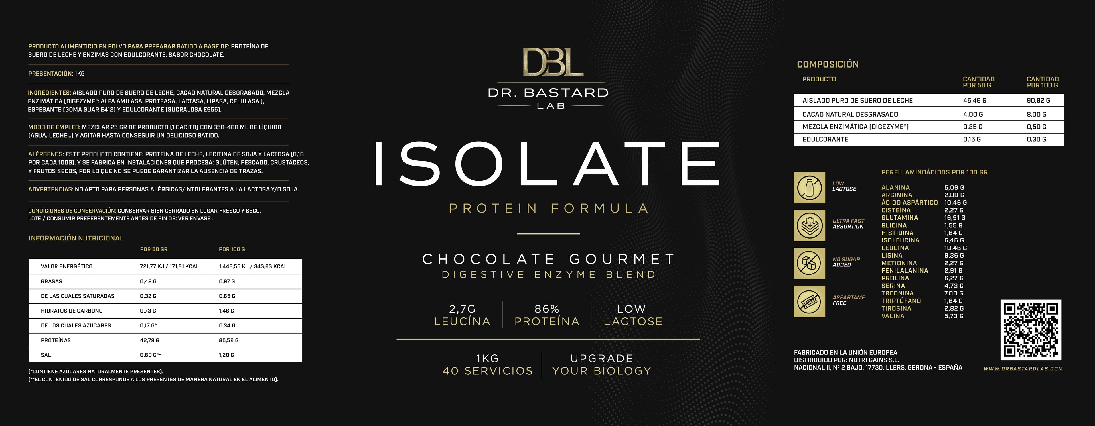 Isolate Protein Formula